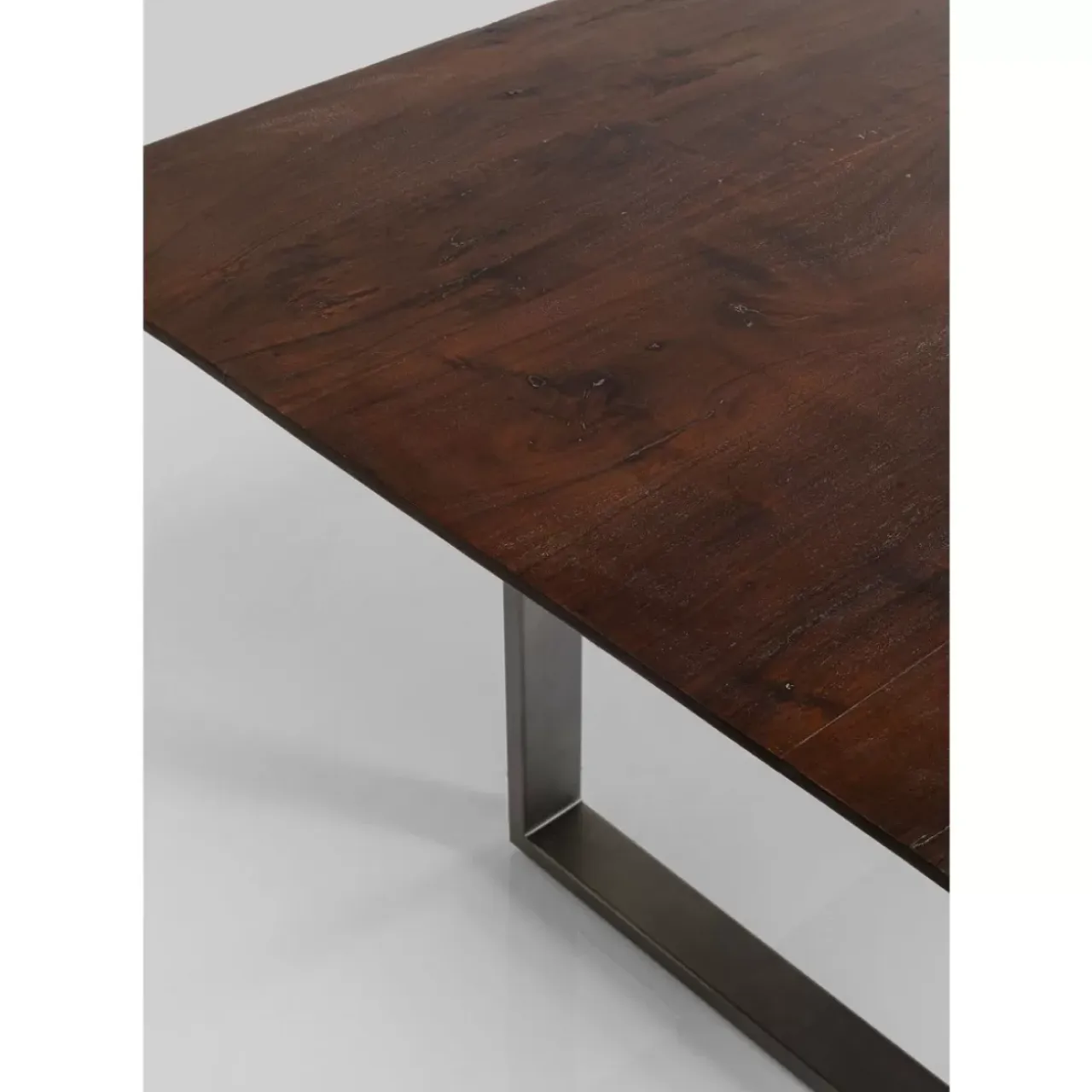 Tische-KARE Design Tisch Symphony Dunkel Rohstahl 160X80