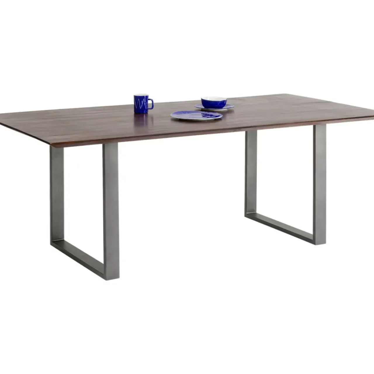 Tische-KARE Design Tisch Symphony Dunkel Rohstahl 160X80