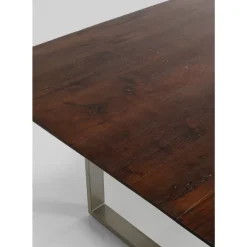 Tische-KARE Design Tisch Symphony Dunkel Silber 200X100