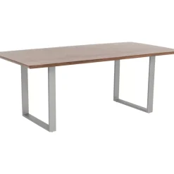 Tische-KARE Design Tisch Symphony Dunkel Silber 200X100