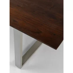 Tische-KARE Design Tisch Symphony Dunkel Silber 160X80