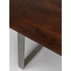 Tische-KARE Design Tisch Symphony Dunkel Silber 160X80