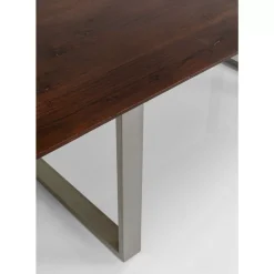 Tische-KARE Design Tisch Symphony Dunkel Silber 160X80