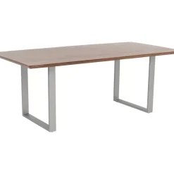 Tische-KARE Design Tisch Symphony Dunkel Silber 160X80