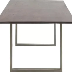 Tische-KARE Design Tisch Symphony Dunkel Silber 160X80