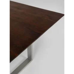 Tische-KARE Design Tisch Symphony Dunkel Silber 180X90