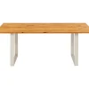 Tische-KARE Design Tisch Symphony Eiche Silber 180X90
