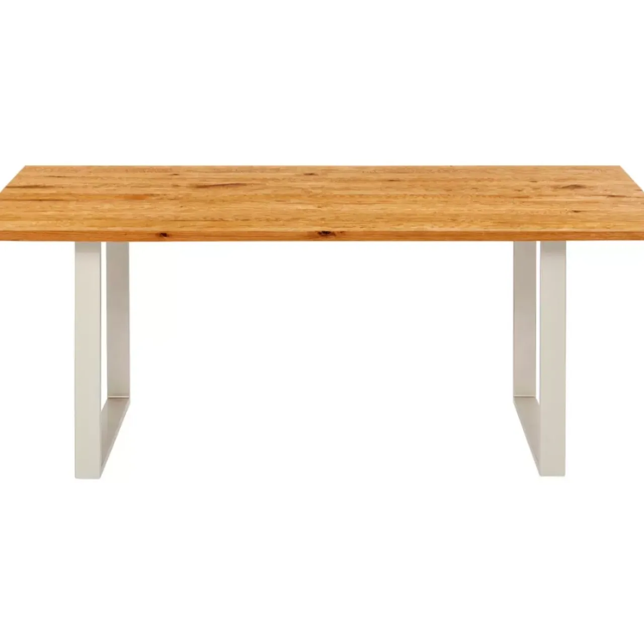 Tische-KARE Design Tisch Symphony Eiche Silber 180X90