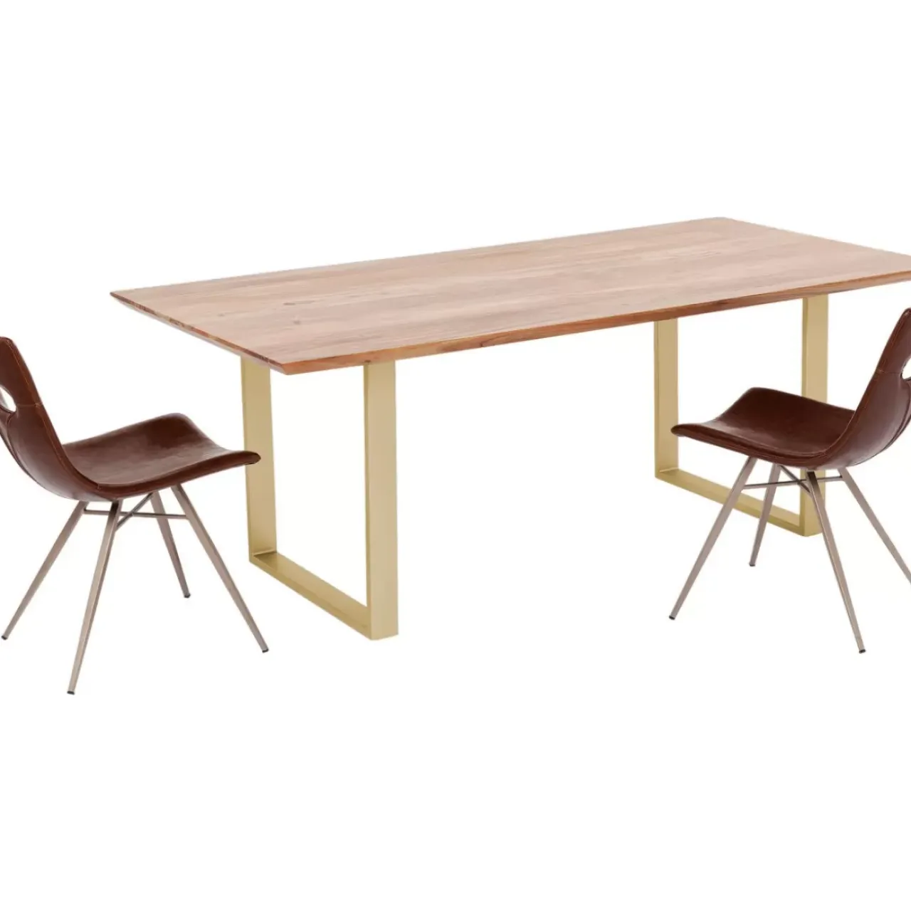 Tische-KARE Design Tisch Symphony Messing 200X100