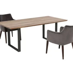 Tische-KARE Design Tisch Symphony Rohstahl 180X90