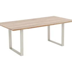 Tische-KARE Design Tisch Symphony Silber 160X80