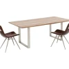 Tische-KARE Design Tisch Symphony Silber 200X100