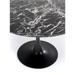 Tische-KARE Design Tisch Veneto Marmor Schwarz O110Cm