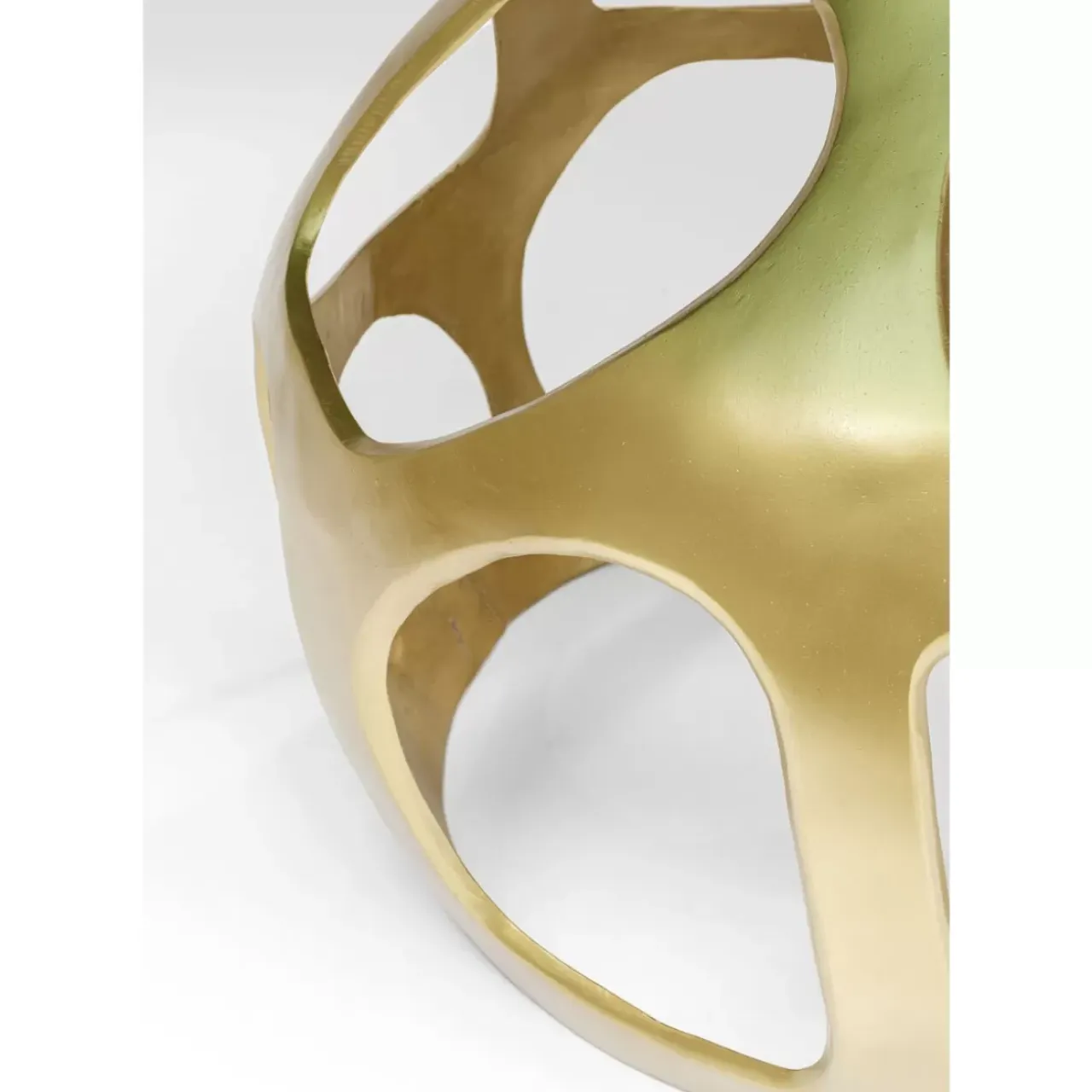 Tische-KARE Design Tisch Volcano Gold O120Cm