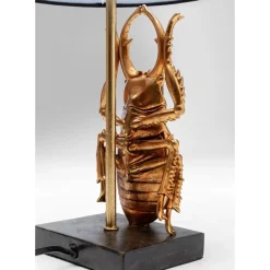 Tischleuchten-KARE Design Tischleuchte Animal Beetle Gold 42Cm