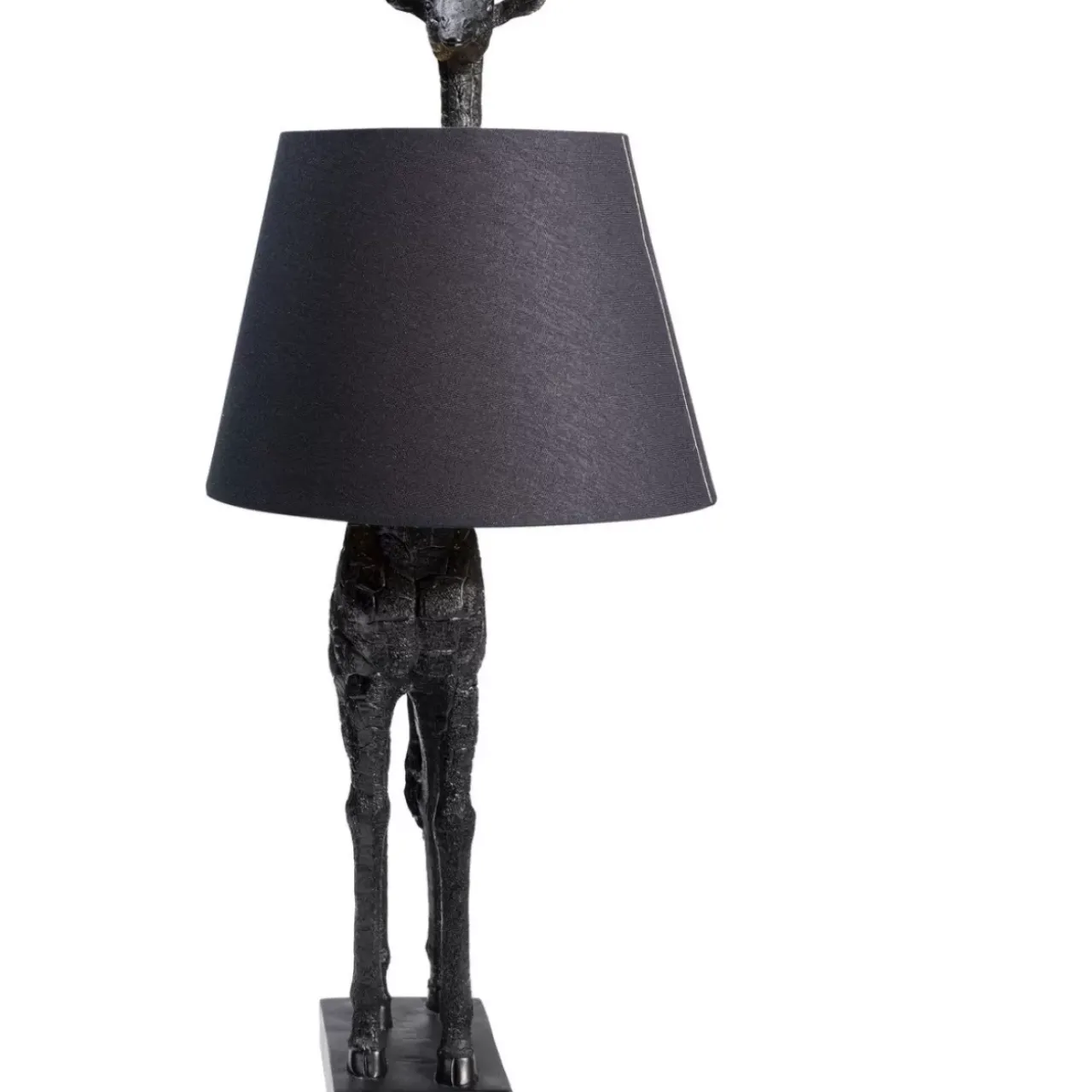 Tischleuchten-KARE Design Tischleuchte Animal Giraffe Matt Schwarz