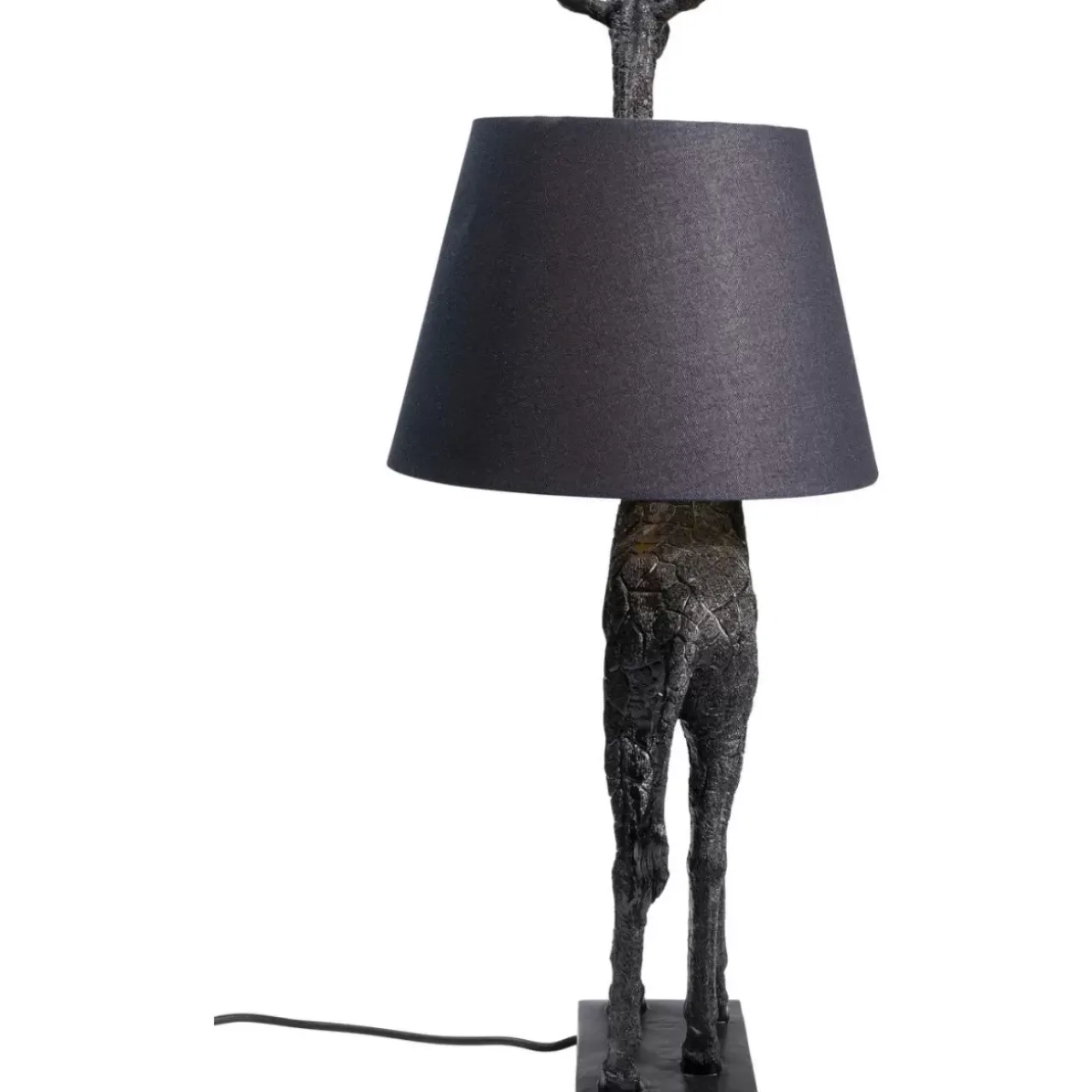 Tischleuchten-KARE Design Tischleuchte Animal Giraffe Matt Schwarz