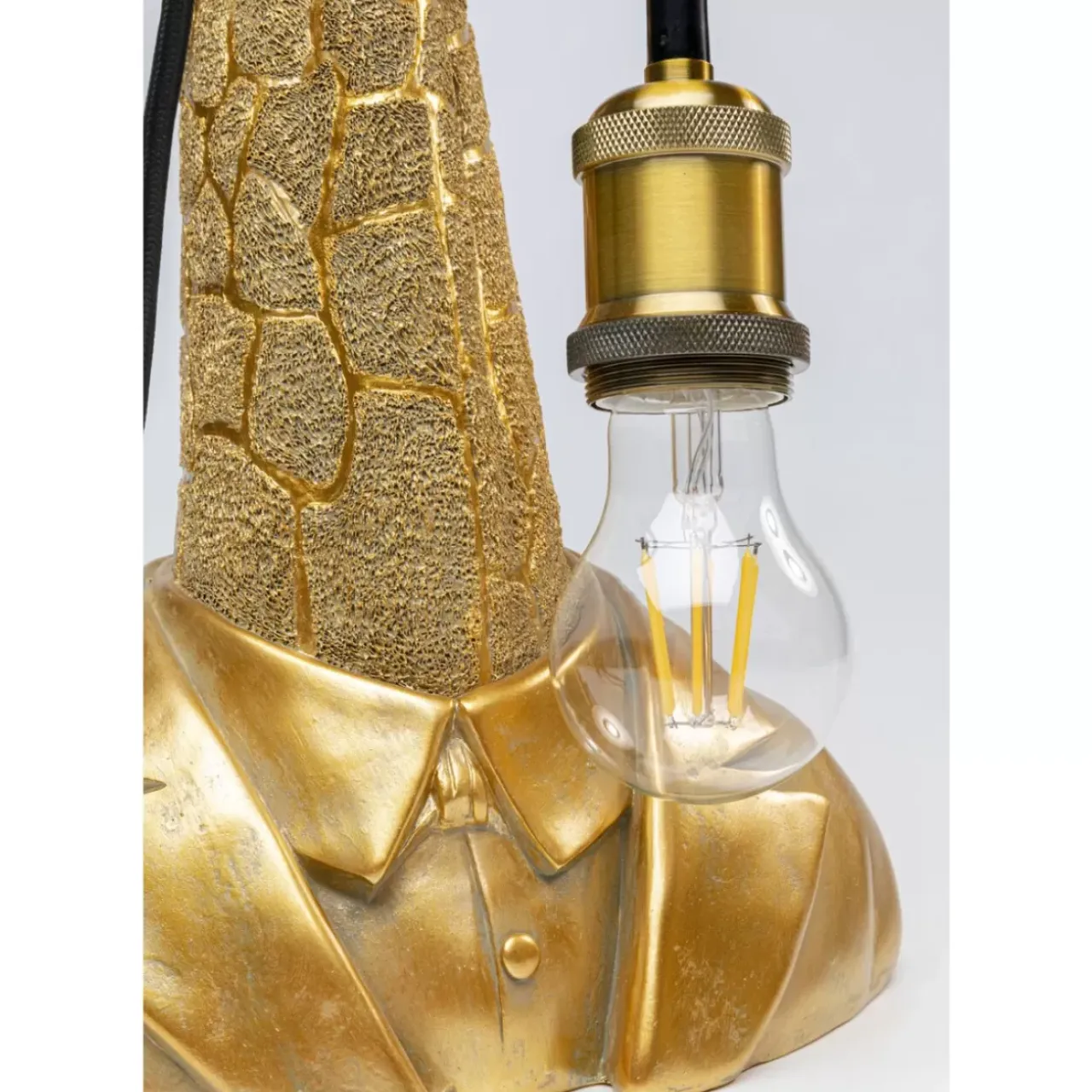 Tischleuchten-KARE Design Tischleuchte Animal Giraffe Gold 50Cm