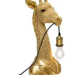 Tischleuchten-KARE Design Tischleuchte Animal Giraffe Gold 50Cm
