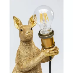Tischleuchten-KARE Design Tischleuchte Animal Kangaroo Gold 46Cm