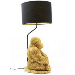 Tischleuchten-KARE Design Tischleuchte Animal Monkey Gorilla Gold