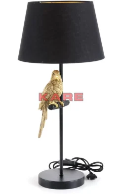 Tischleuchten-KARE Design Tischleuchte Animal Parrot Gold 56Cm