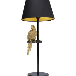 Tischleuchten-KARE Design Tischleuchte Animal Parrot Gold 56Cm