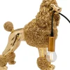 Tischleuchten-KARE Design Tischleuchte Animal Poodle Gold 32Cm