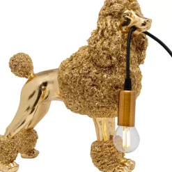 Tischleuchten-KARE Design Tischleuchte Animal Poodle Gold 32Cm
