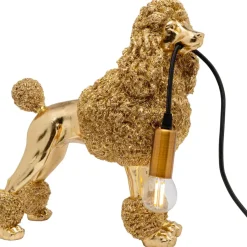 Tischleuchten-KARE Design Tischleuchte Animal Poodle Gold 32Cm