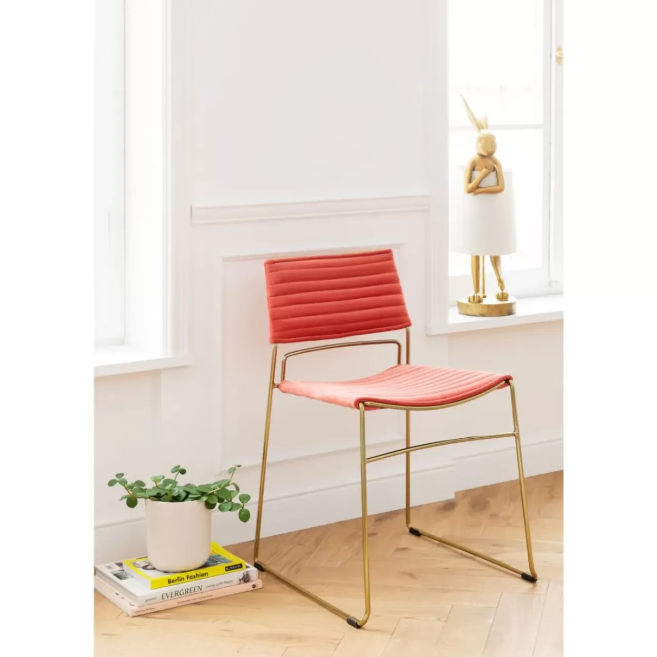 Tischleuchten-KARE Design Tischleuchte Animal Rabbit Gold 68Cm