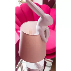 Tischleuchten-KARE Design Tischleuchte Animal Rabbit Weis 68Cm