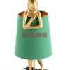 Tischleuchten-KARE Design Tischleuchte Animal Rabbit Gold/Grun 68Cm