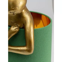 Tischleuchten-KARE Design Tischleuchte Animal Rabbit Gold/Grun 68Cm