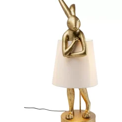 Tischleuchten-KARE Design Tischleuchte Animal Rabbit Gold 88