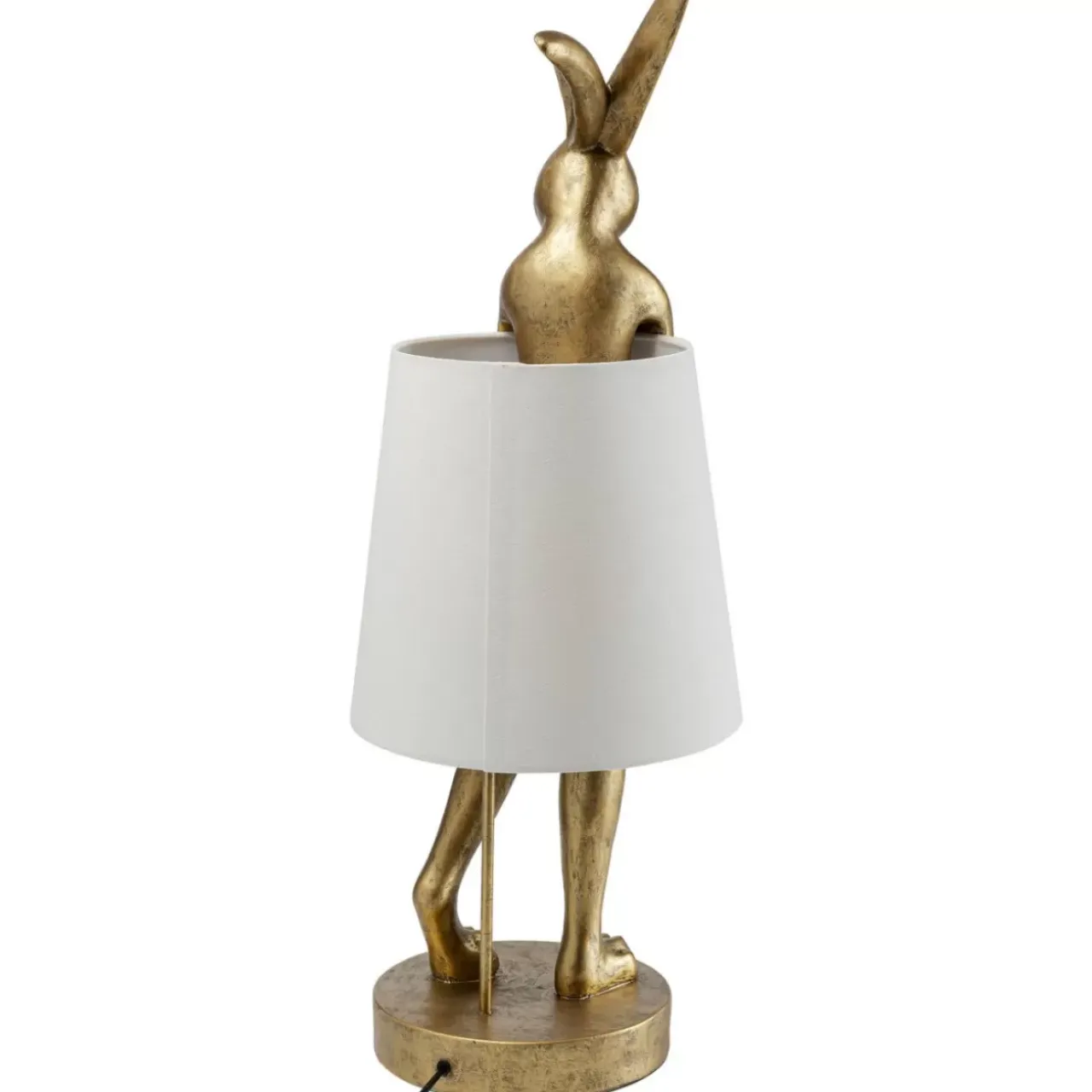 Tischleuchten-KARE Design Tischleuchte Animal Rabbit Gold 88
