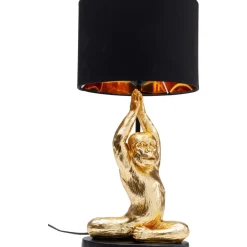 Tischleuchten-KARE Design Tischleuchte Animal Yoga Monkey 48Cm