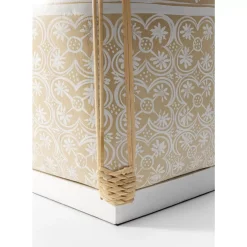 Tischleuchten-KARE Design Tischleuchte Basket Creme