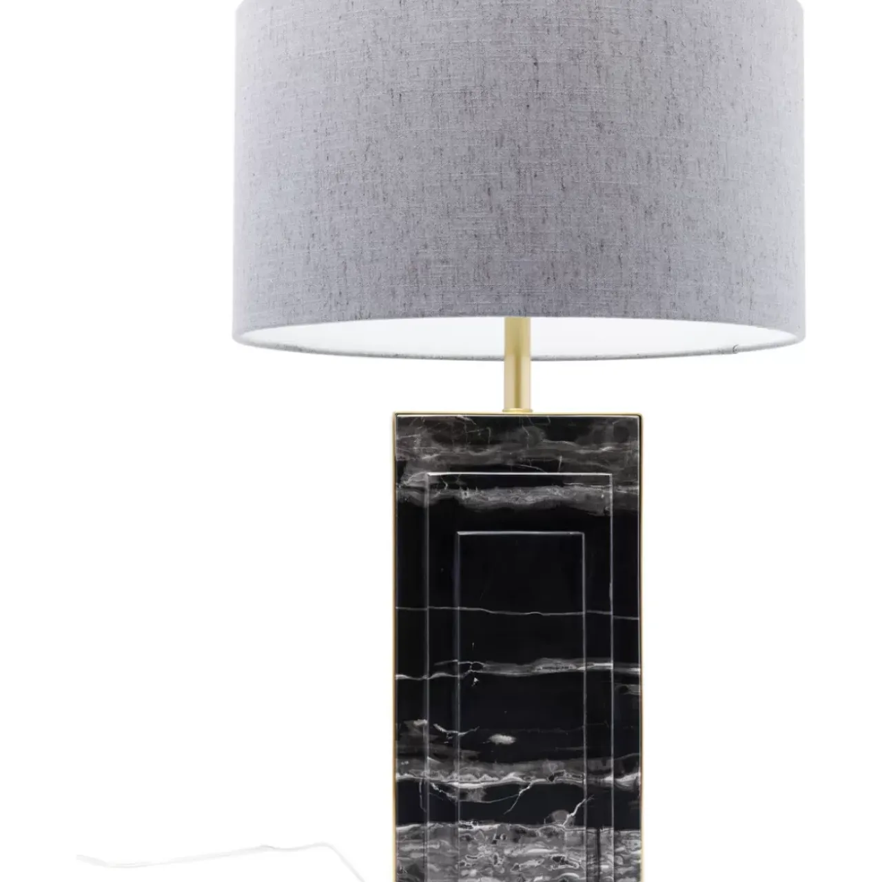 Tischleuchten-KARE Design Tischleuchte Charleston Marble 69Cm