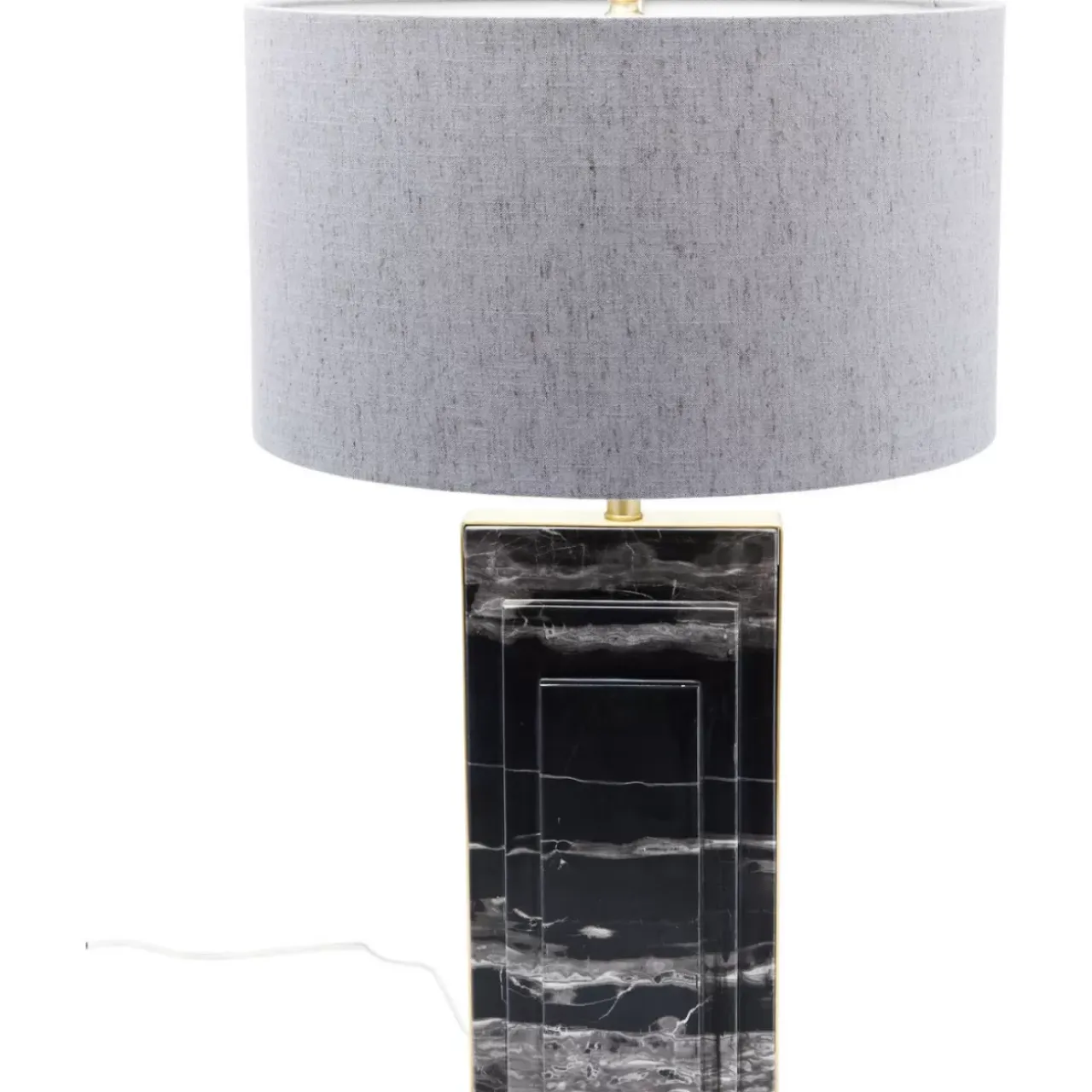 Tischleuchten-KARE Design Tischleuchte Charleston Marble 69Cm