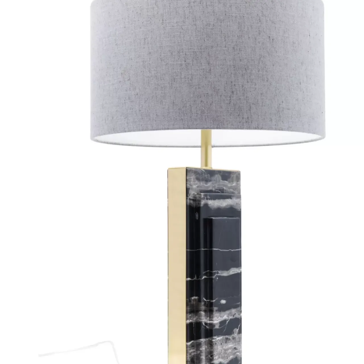 Tischleuchten-KARE Design Tischleuchte Charleston Marble 69Cm