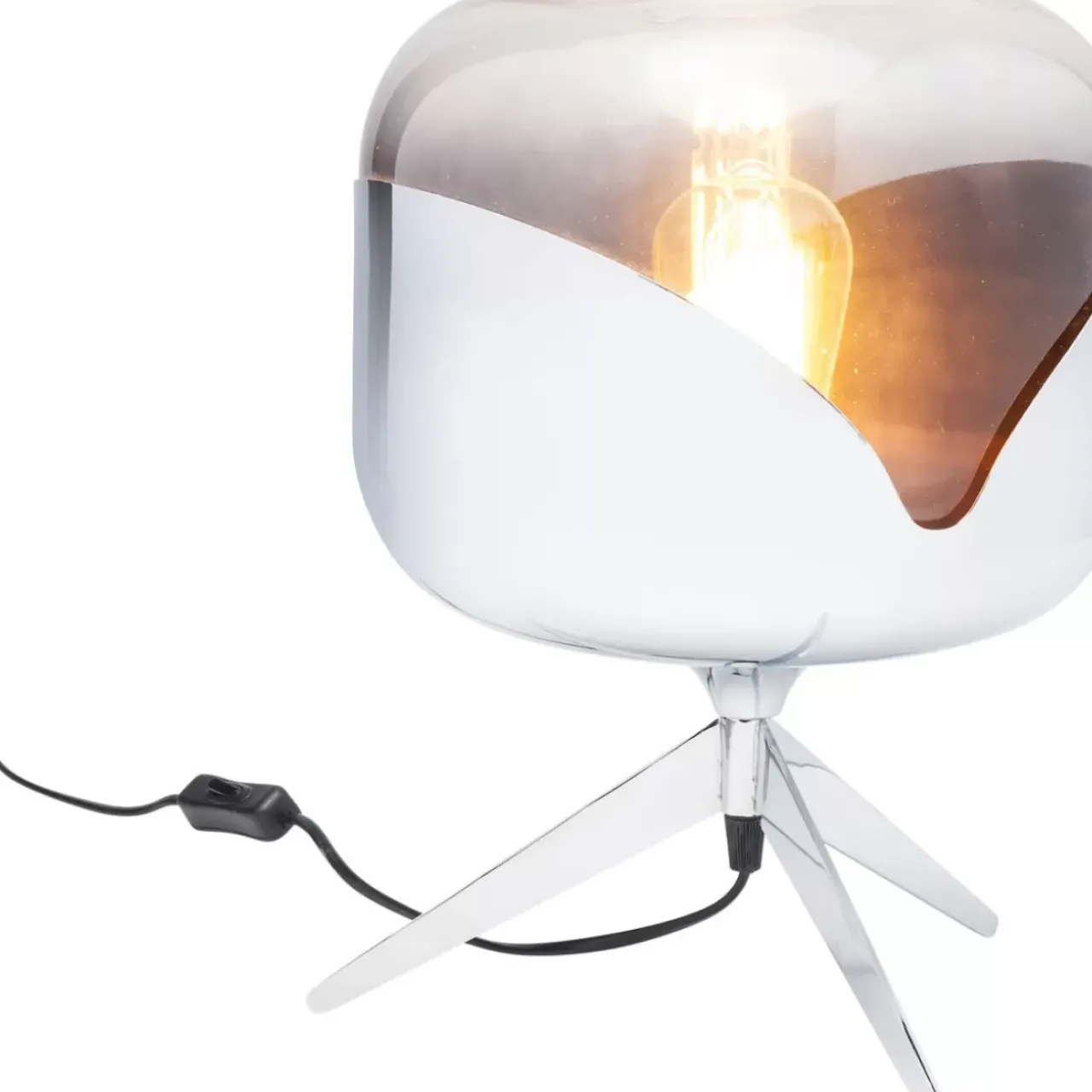 Tischleuchten-KARE Design Tischleuchte Chrome Goblet Ball