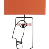 Tischleuchten-KARE Design Tischleuchte Face Wire Orange