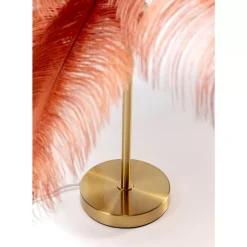 Tischleuchten-KARE Design Tischleuchte Feather Palm Rusty Red 60Cm