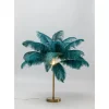 Tischleuchten-KARE Design Tischleuchte Feather Palm Grun 60Cm