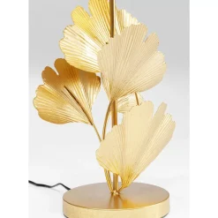 Tischleuchten-KARE Design Tischleuchte Flores Gold