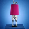 Tischleuchten-KARE Design Tischleuchte Hiding Bunny Magenta