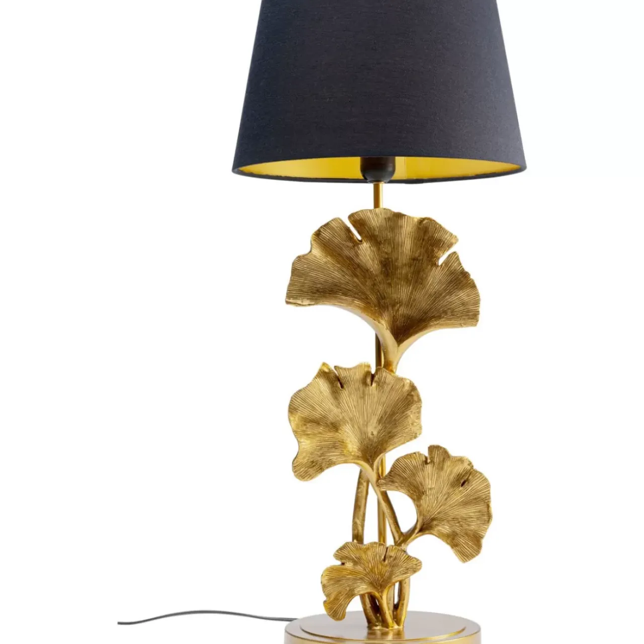 Tischleuchten-KARE Design Tischleuchte Leaf Gold