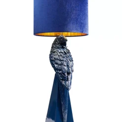 Tischleuchten-KARE Design Tischleuchte Parrot Blau 84Cm