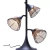 Tischleuchten-KARE Design Tischleuchte Rattan Tre